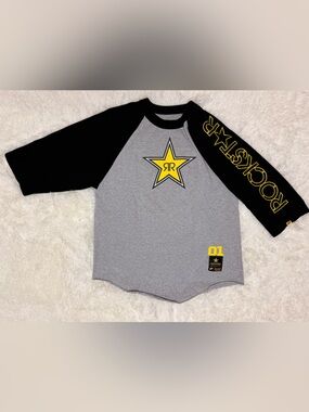 One Industries Vintage Rockstar Harrington
Baseball 3/4 Sleeve T-Shirt